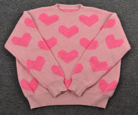 Big Love Valentine's Day Round Neck Sweater