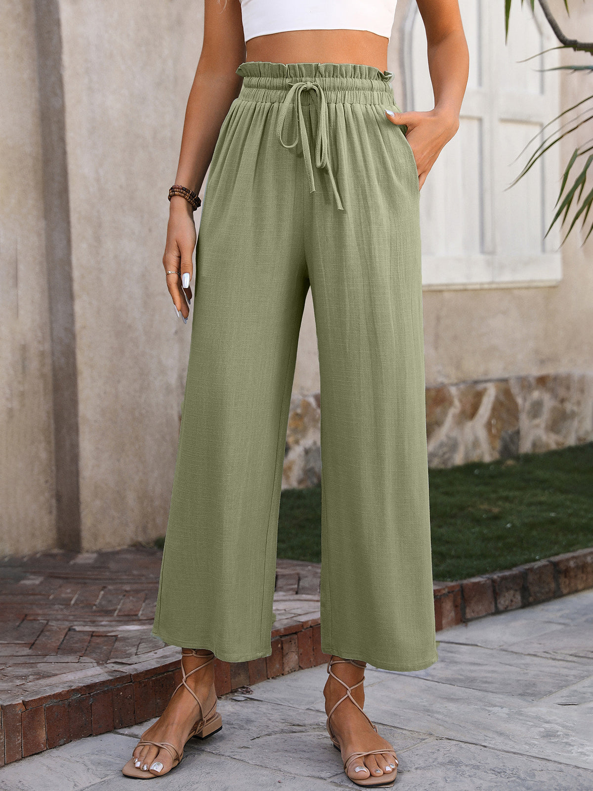 Loose High Waist Pants