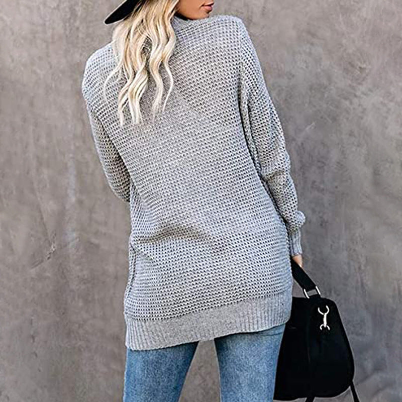 Knit Open Cardigan Sweater