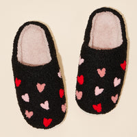 Multi Hearts Home Slippers