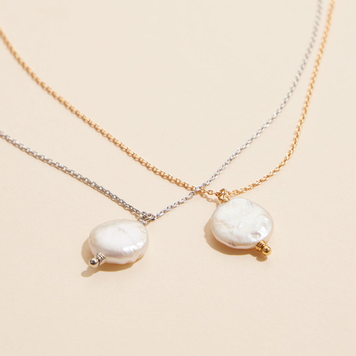 Baroque Pearl Pendant Necklace