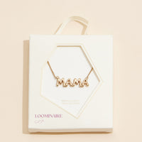 MAMA 18K Gold Dip Necklace