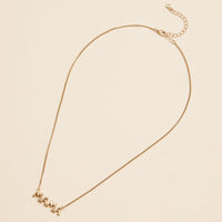 MAMA 18K Gold Dip Necklace