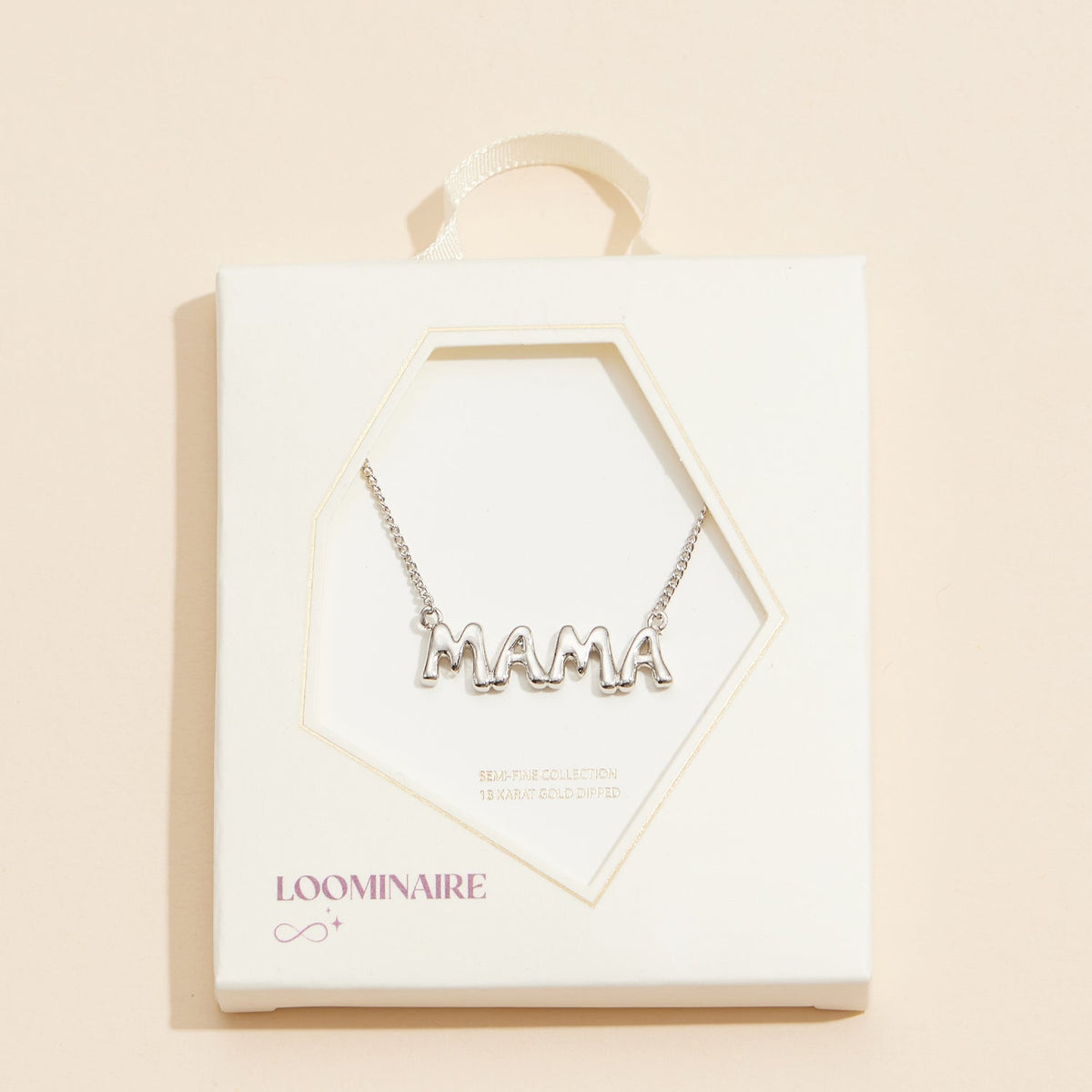 MAMA 18K Gold Dip Necklace