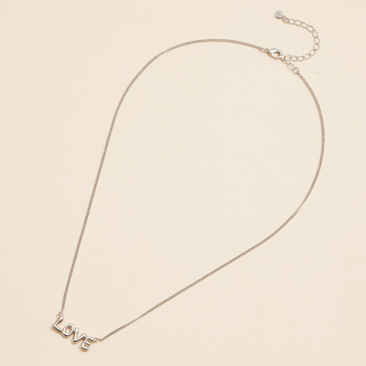 LOVE 18K Gold Dip Necklace