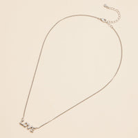 LOVE 18K Gold Dip Necklace