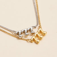 Angel Number "777" 18K Gold Dipped Necklace