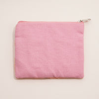 Hand-Beaded Dragonfly Clutch – Vibrant Pink and Pastel Sequins with Elegant Zipper Closure