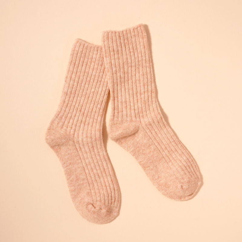 Cozy Wool Blend Socks Assorted Pack of DZ