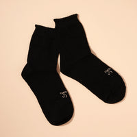 Bow Basic Mid Calf Socks