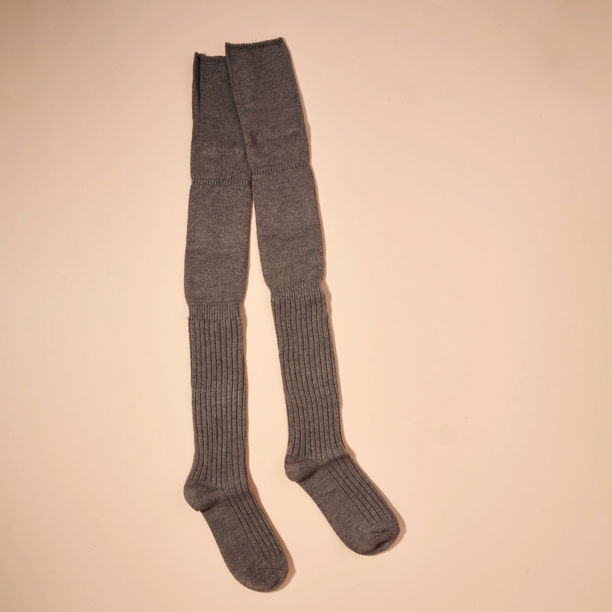 Basic Solid Over The Knee Socks