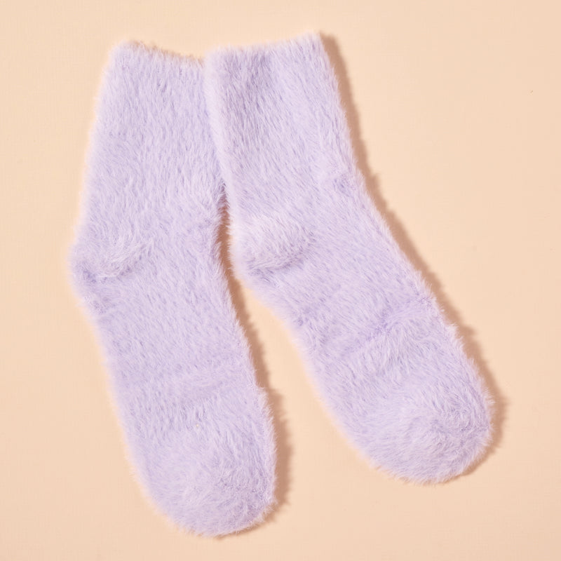 Fuzzy Crew Socks Assorted Pack of 6