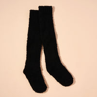 Fuzzy Knee Length Socks Assorted Pack of 6