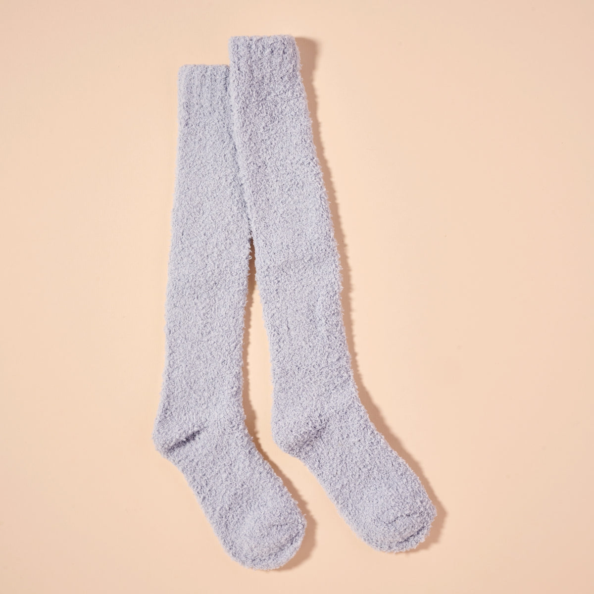 Fuzzy Knee Length Socks Assorted Pack of 6