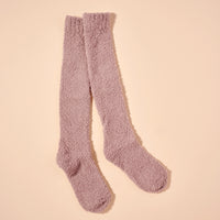 Fuzzy Knee Length Socks Assorted Pack of 6