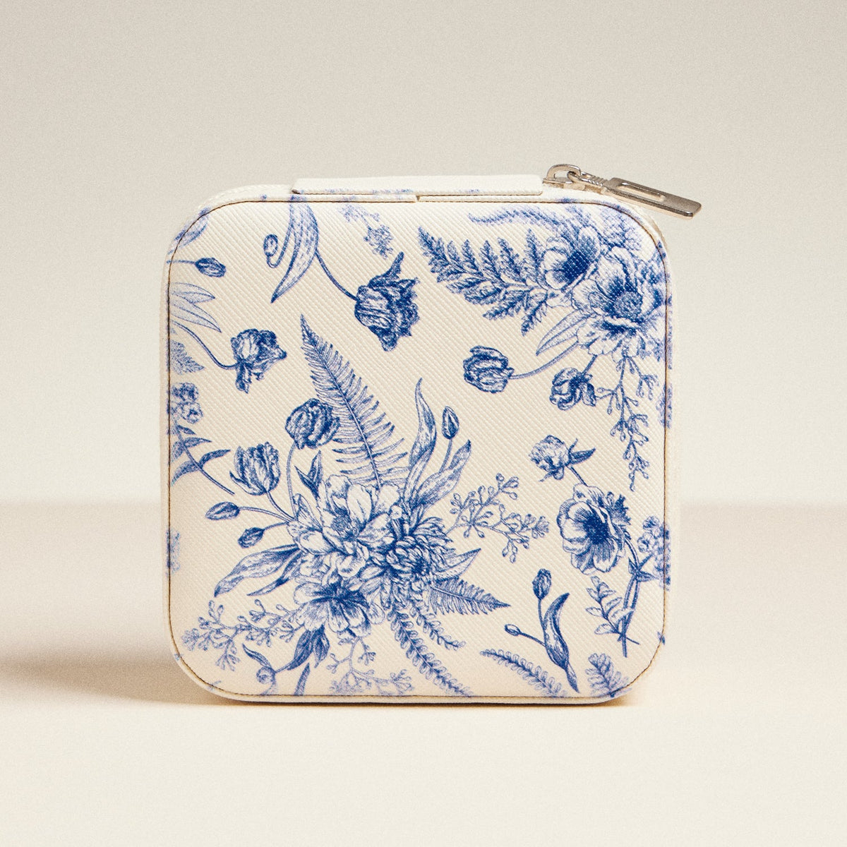 Blue Blossom Jewelry Box -Travel size