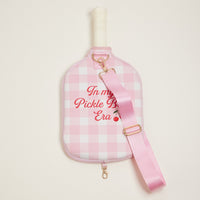 Checker and Cherry  Neoprene Pickleball Paddle Bag