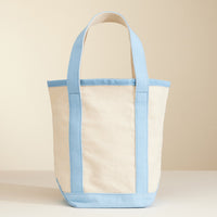 Small Size Sea Shell Print Everywhere-Carry Canvas Bag