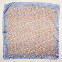 Classic Paisley Silk-Feel Scarf – Timeless & Elegant Soft Polyester Bandana