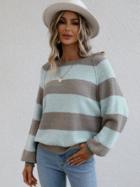 Striped Casual Loose Sweater