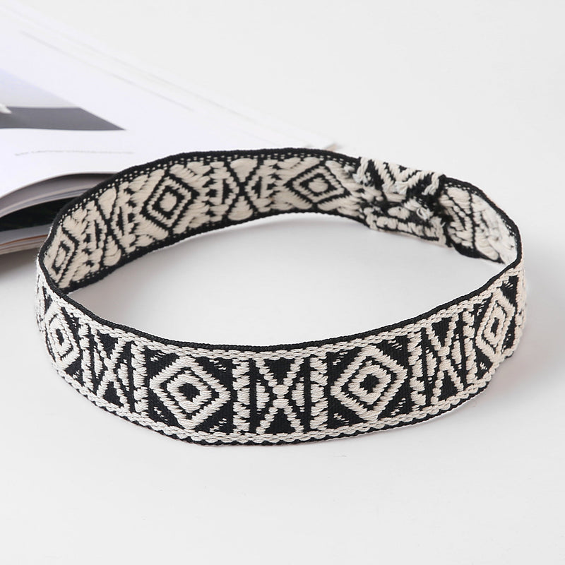 Western Aztec Print Hat Band STRAP