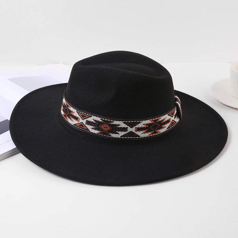 Western Aztec Print Hat Band STRAP