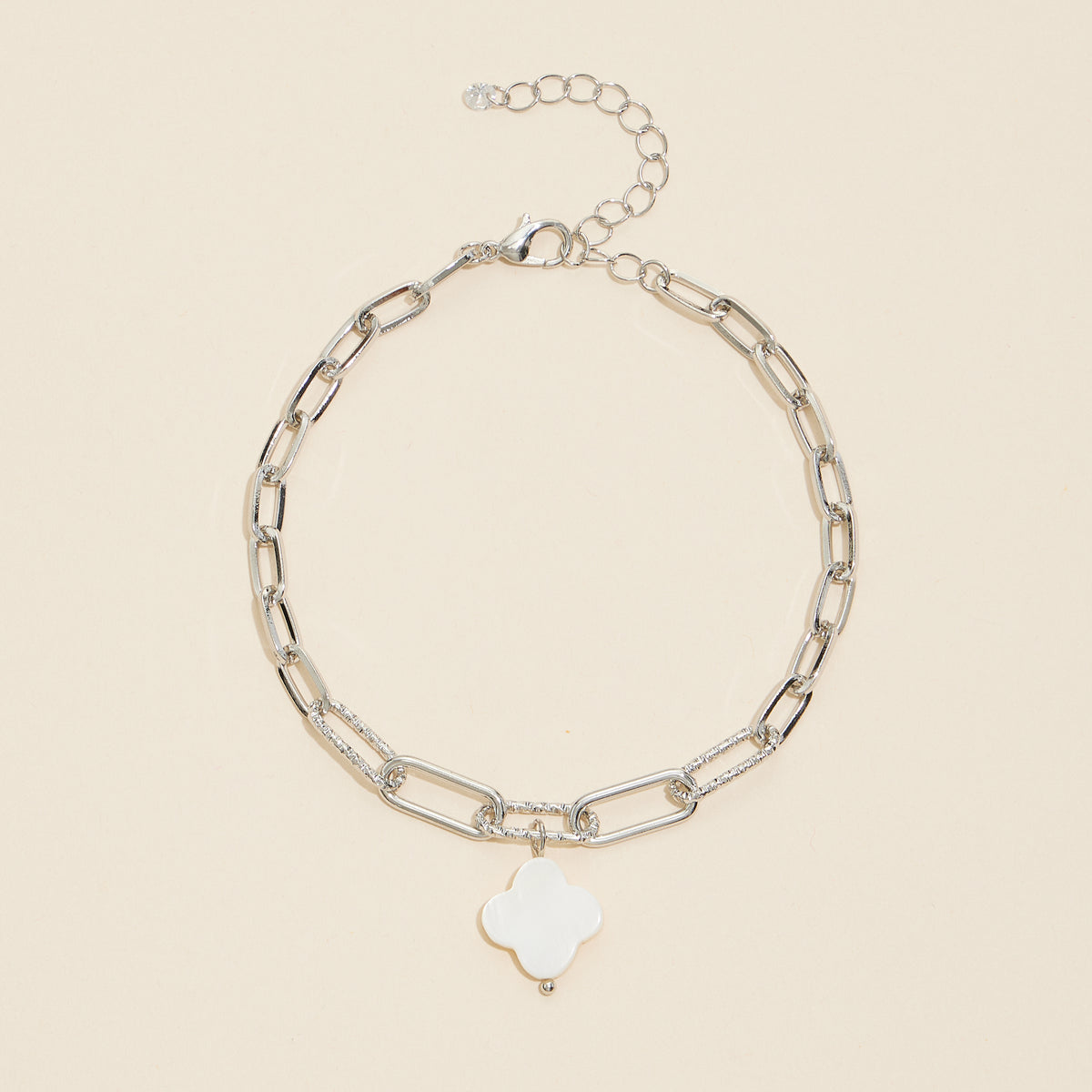 MOP Charm Chain Linked Anklet