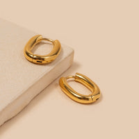 Everyday & Everywhere 18K Gold Plated Stainless Steel Earrings