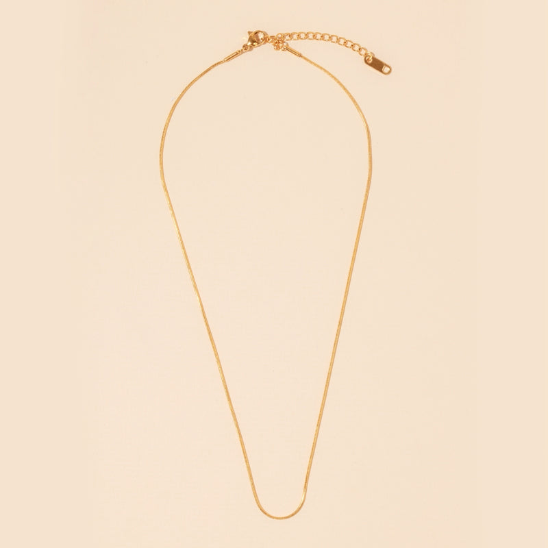 Dainty Chain 18K Gold Plated Stainless Steel Necklace