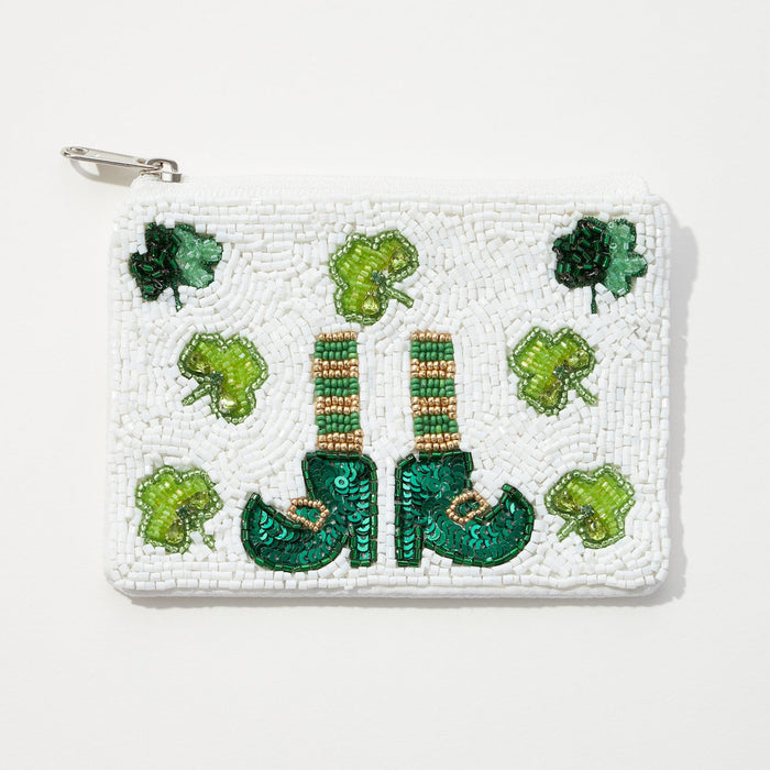 Lucky Symbol St. Patrick's Day Coin Pouch