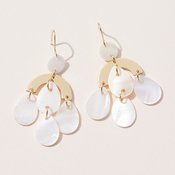 Fashion Forward Shell Dangling Earrings