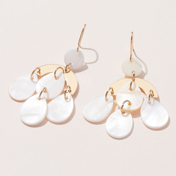 Fashion Forward Shell Dangling Earrings