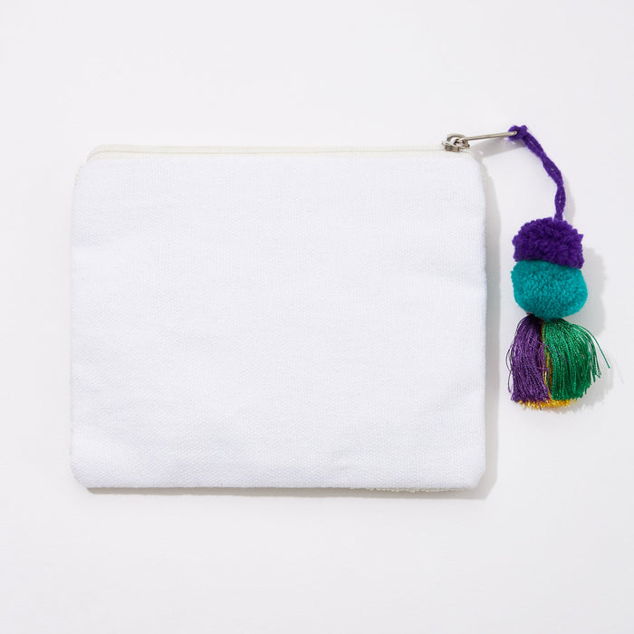 Mardi Gras Fleur De Lis Pouch