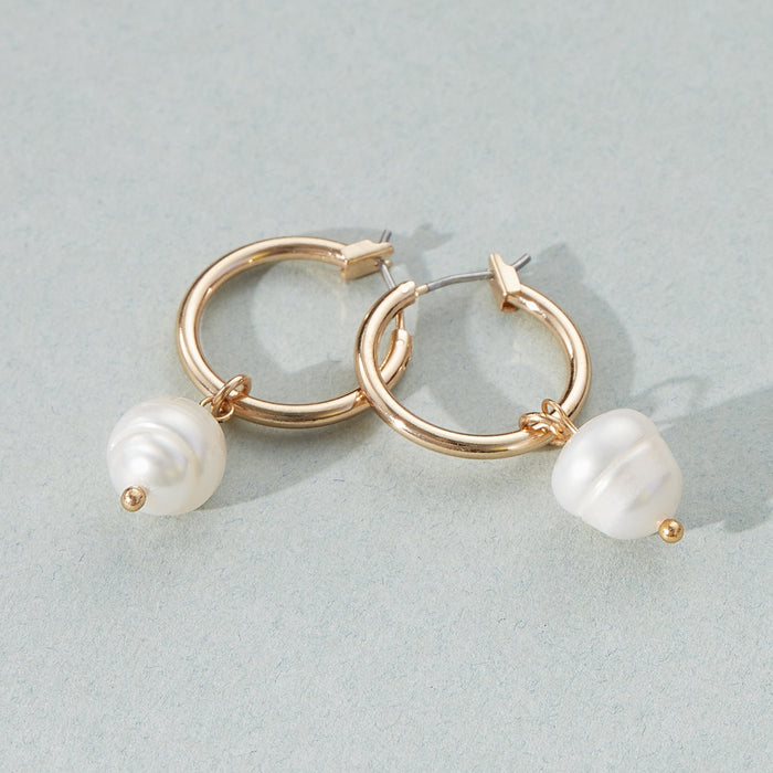 Basic Freshwater Pearl Earrings