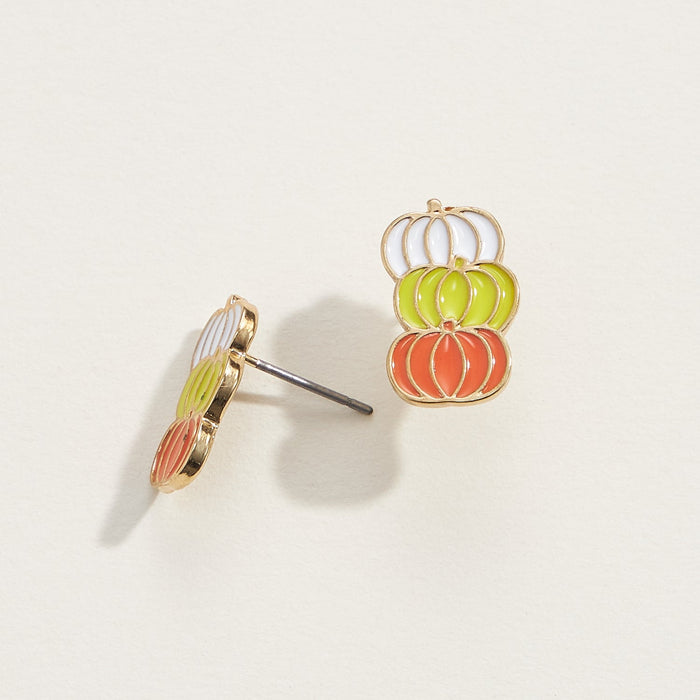 Happy Thanksgiving Pumpkins Earrings