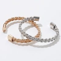 Everyday Wear Twisted Metal Cuff Bracelet