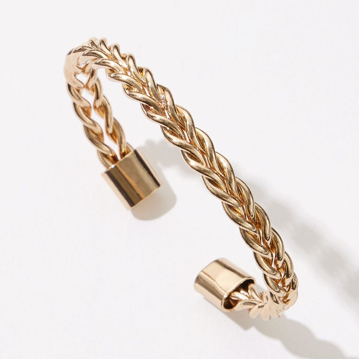 Everyday Wear Twisted Metal Cuff Bracelet