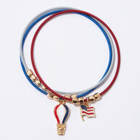 college football guitar strings multi color bracelet 2