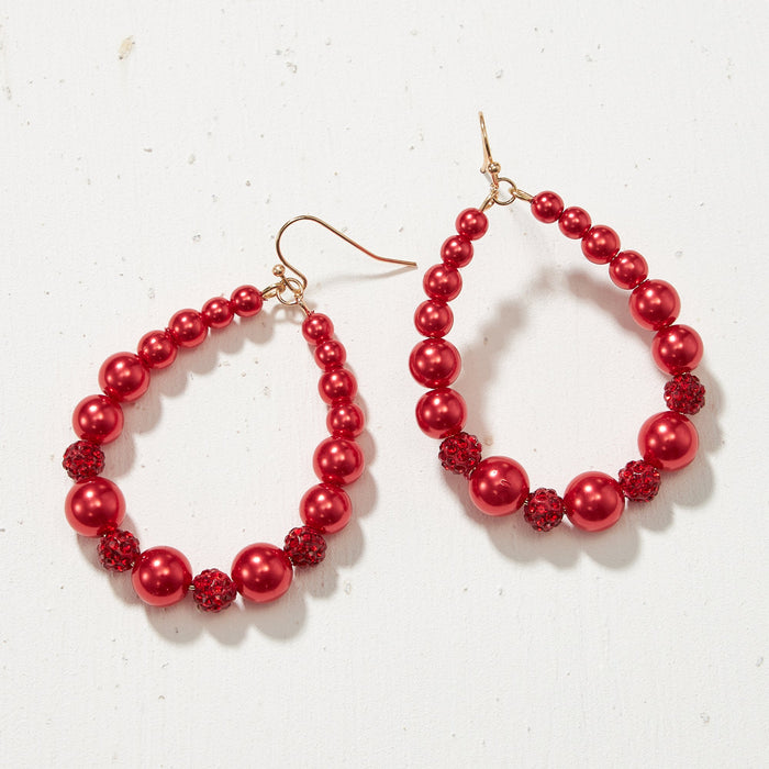 christmas ball ornaments drop earrings 2