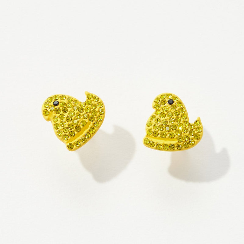 Cute Easter Chick Post Earrings