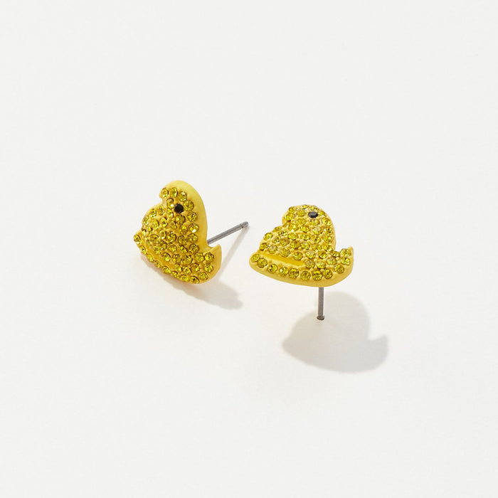 Cute Easter Chick Post Earrings