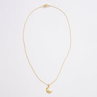 Gold Dipped Luna Wave Necklace