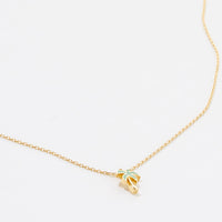 Gold Dipped Delicate Palm Tree Necklace