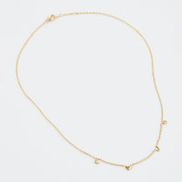 Gold Dipped 'LOVE' Charm Necklace