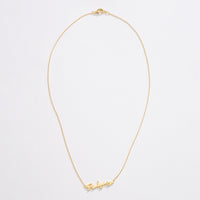 Gold Dipped Wifey Script Necklace