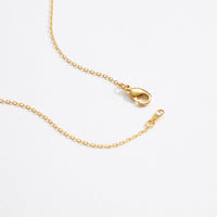 Gold Dipped Two Tone Popcorn Necklace