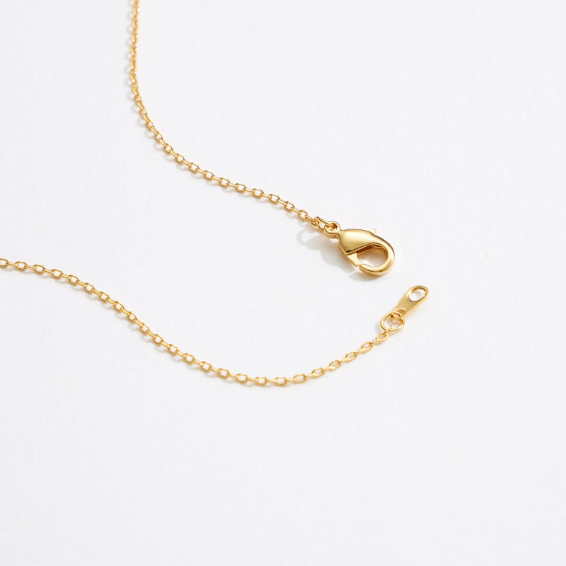 Gold Dipped Two Tone Popcorn Necklace