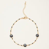 Evil Eye Color Chain Anklet