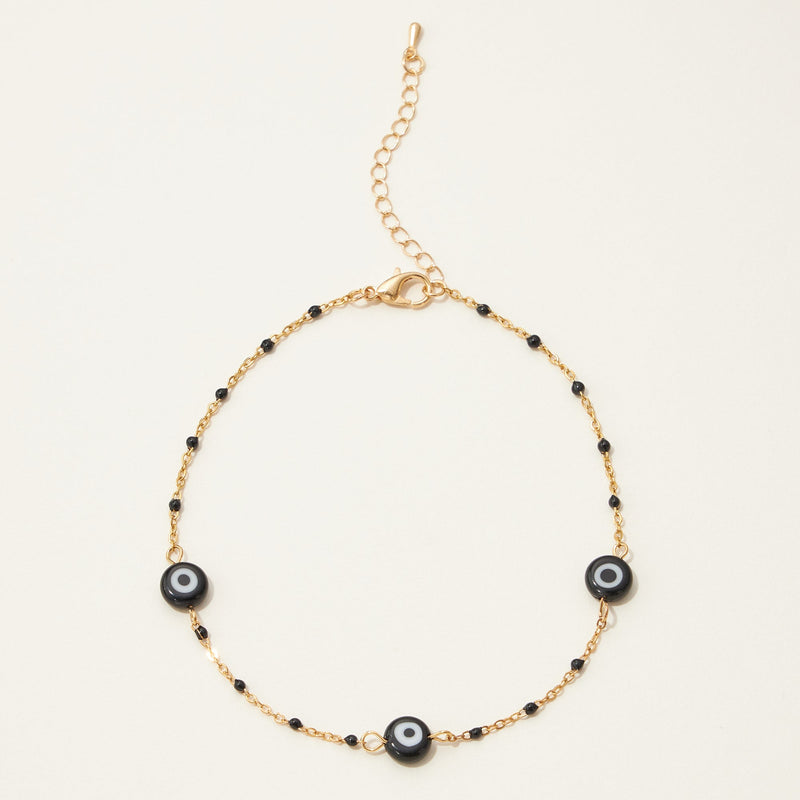 Evil Eye Color Chain Anklet