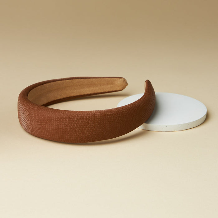 Synthetic Leather Headbands